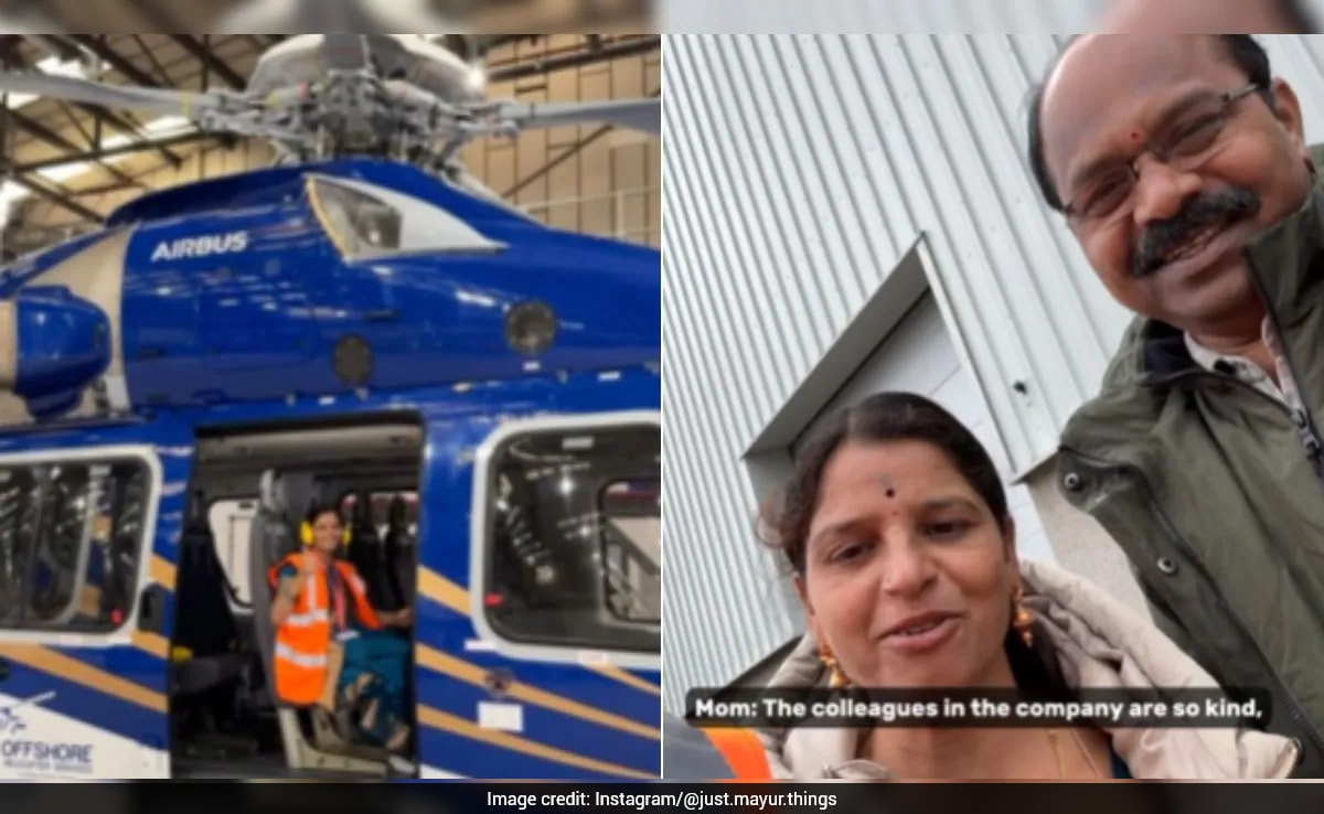 Watch: Indian Man Takes "Proud" Parents On Office Visit In Scotland, Internet Says "You Won In Life"