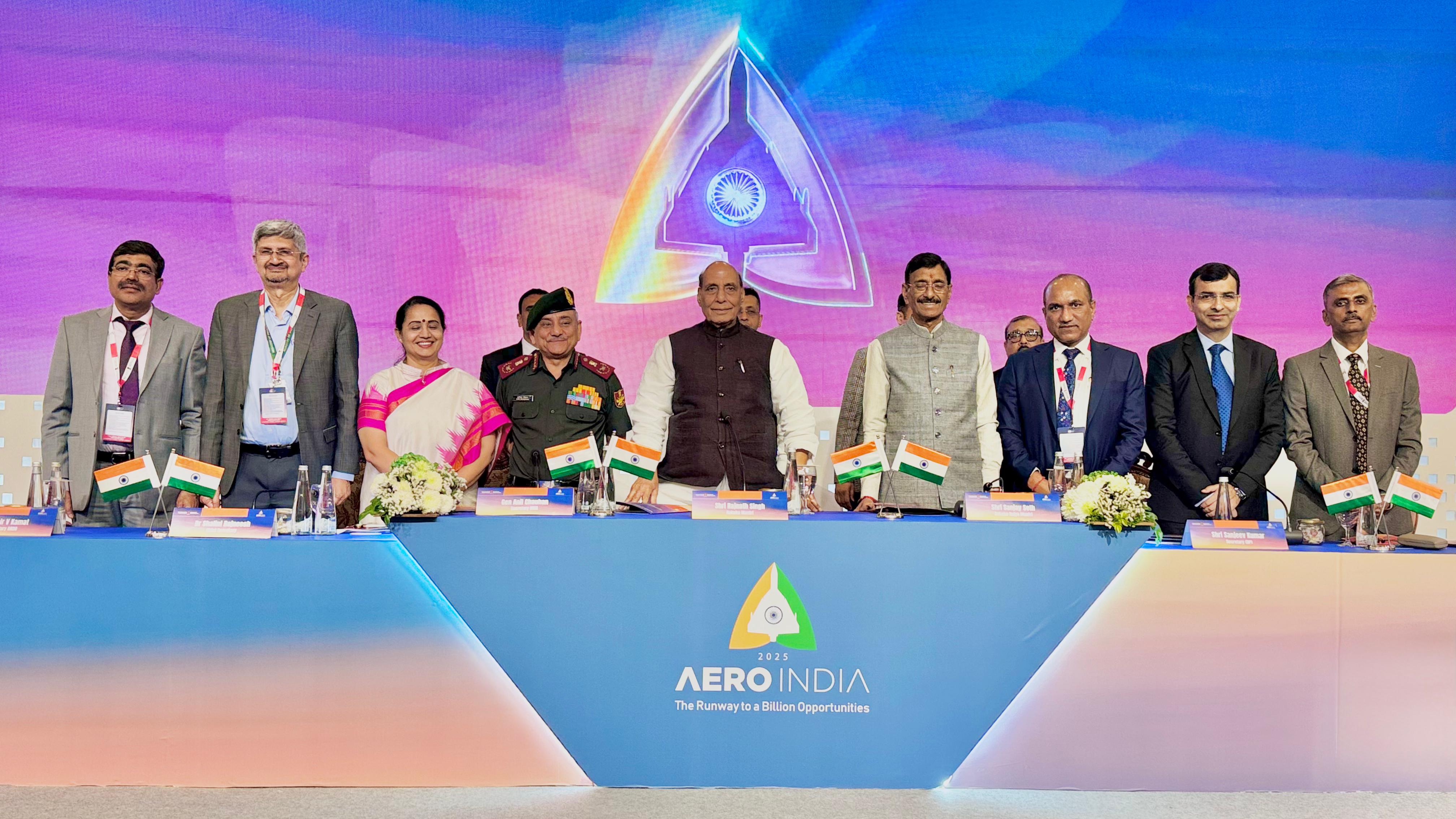 Aero India 2025: India Targets Rs 1.60 Lakh-Crore Domestic Defence Production By FY26, Says Rajnath Singh