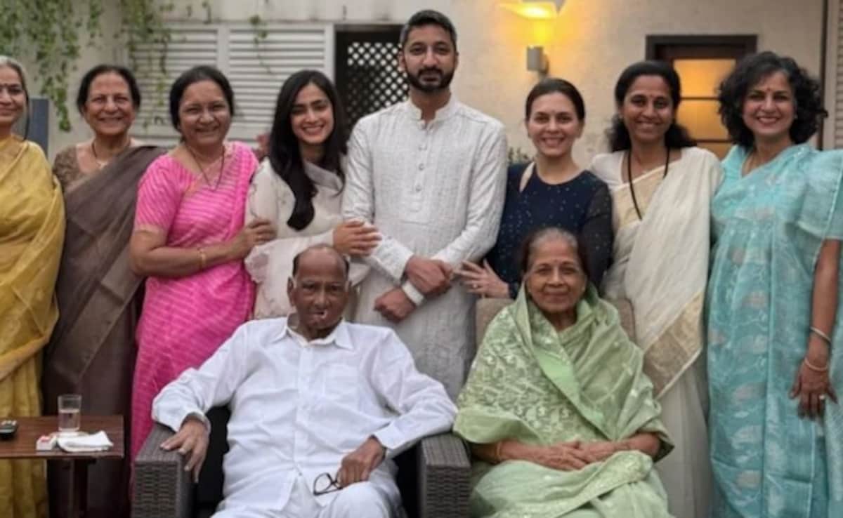 Sharad Pawar's Family In Focus As Jay Pawar, Rutuja Patil Set To Marry: Who Are They?