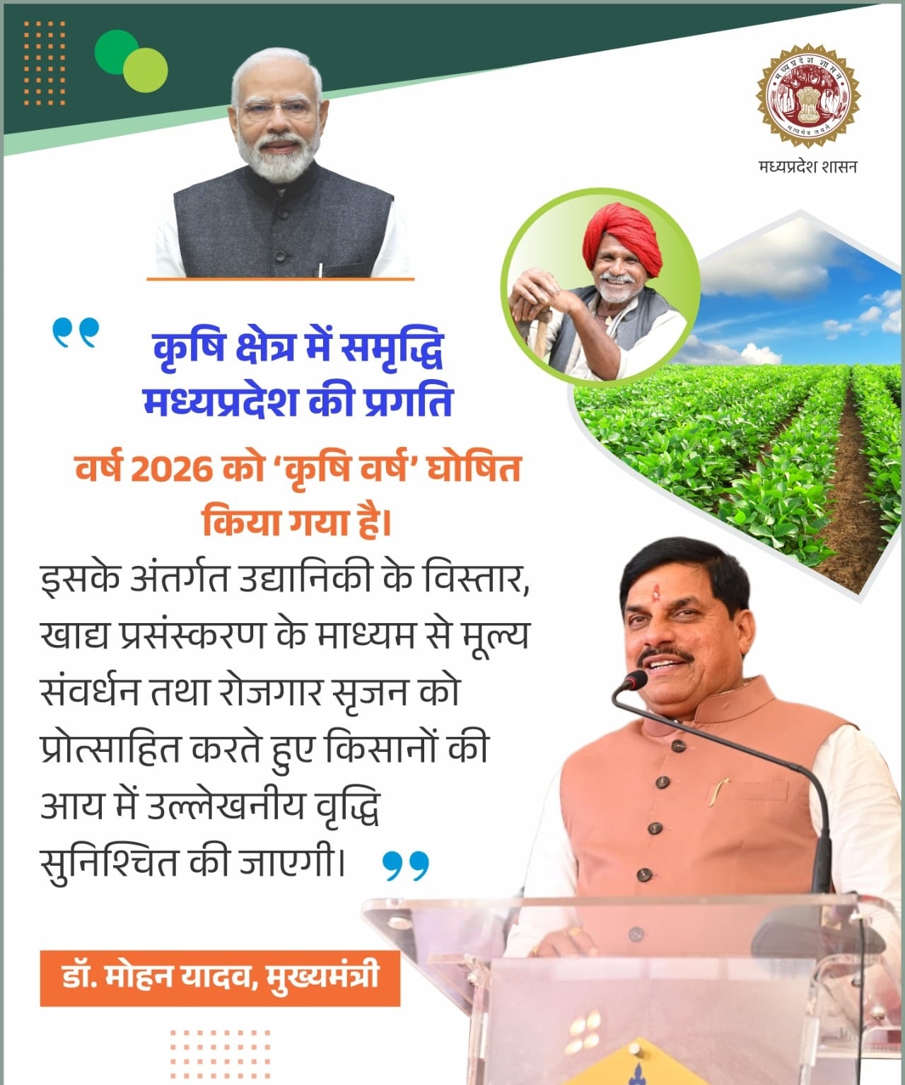 Krishi Varsh 2026: कृषि वर्ष 2026