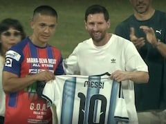 Lionel Messi Gifts His Argentina No. 10 World Cup Jersey To Sunil Chhetri. Conversation Follows