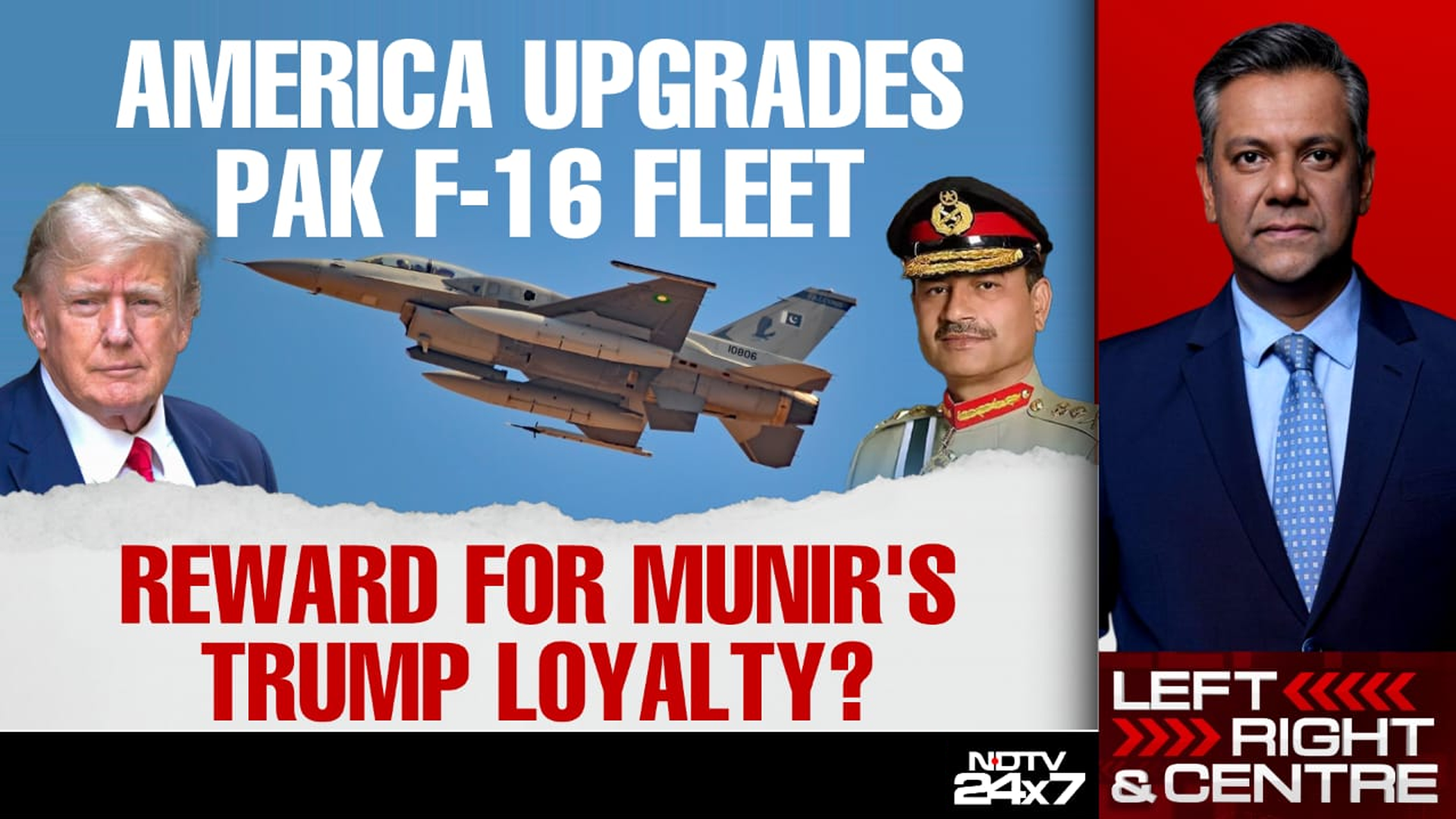 America Upgrades Pak F-16 Fleet: Reward For Munir's Trump Loyalty?