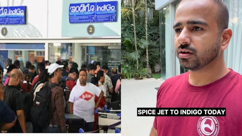 Comedian Roasts IndiGo For Flight Chaos As SpiceJet Crew In Viral Video: <i>"Ab Pata Chala?"</i>