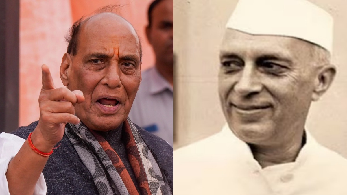 सरकारी धन से बाबरी मस्जिद बनवाना चाहते थे नेहरू, लेकिन पटेल ने योजना सफल नहीं होने दी: राजनाथ