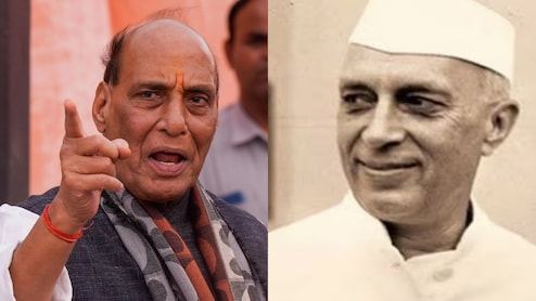 सरकारी धन से बाबरी मस्जिद बनवाना चाहते थे नेहरू, लेकिन पटेल ने योजना सफल नहीं होने दी: राजनाथ