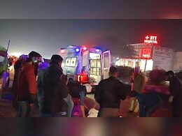 खाटूश्&zwj;यामजी न&zwj;िशान लेकर जा रहे श्रद्धालु को डंपर ने कुचला, एक घंटे सड़क क&zwj;िनारे पड़ी रही लाश