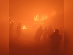 10 Buses, Cars Crash, Catch Fire Amid Fog On Delhi-Agra Expressway, 4 Dead