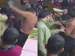 चेकिंग का वीडियो बनाना युवक को पड़ा भारी, दरोगा ने जड़े थप्पड़... अब पुलिस दे रही सफाई