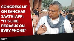 Sanchar Saathi App | Congress MP Karti Chidambaram Speaks To NDTV On Sanchar Saathi App