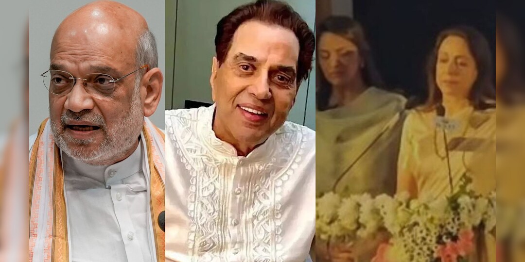 Dharmendra Prayer Meet Highlights: Hema Malini Delivers An Emotional Speech, Amit Shah, Kangana Ranaut And Others Attend