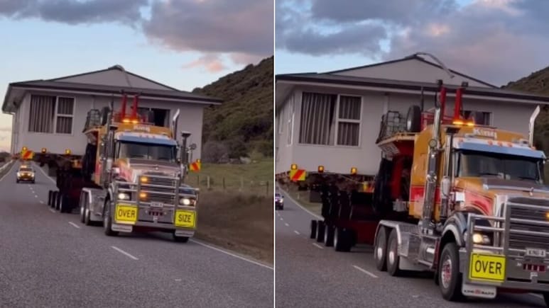 घर को शिफ्ट करना चाहता था शख्स, ट्रक पर लादकर हाईवे पर दौड़ाया, लोग बोले- ऐसा कैसे हो सकता है?