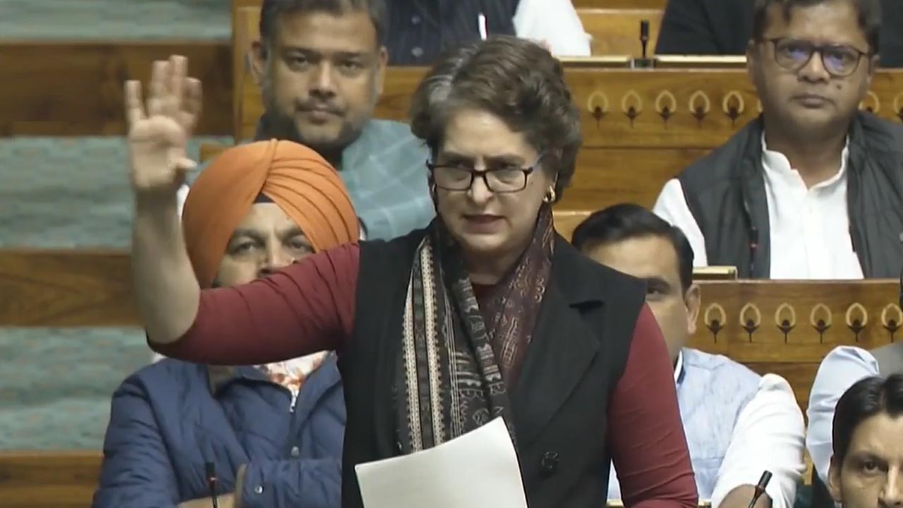 "Understand Real Vande Mataram Chronology": Priyanka Gandhi's Dig At Centre