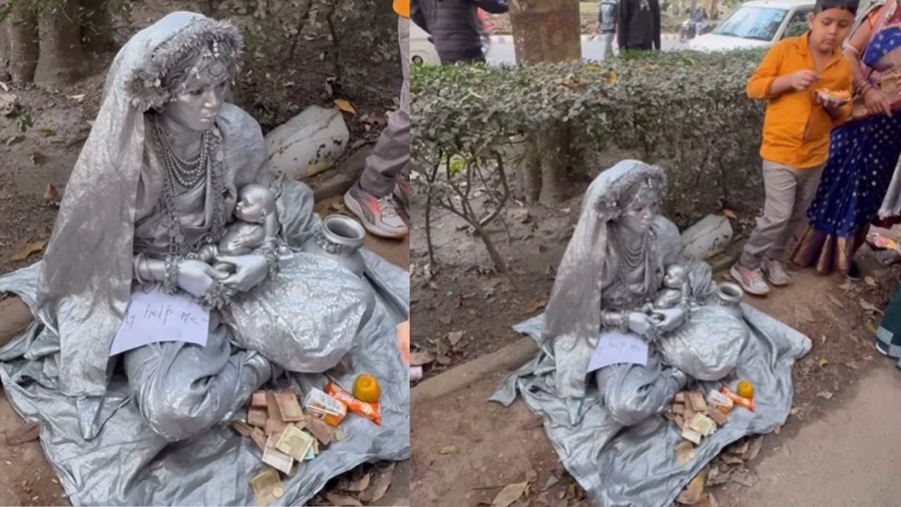 पत्थर की मूर्ति नहीं...जिंदा मजबूरी, सच्चाई जान छलक पड़े लोगों के आंसू