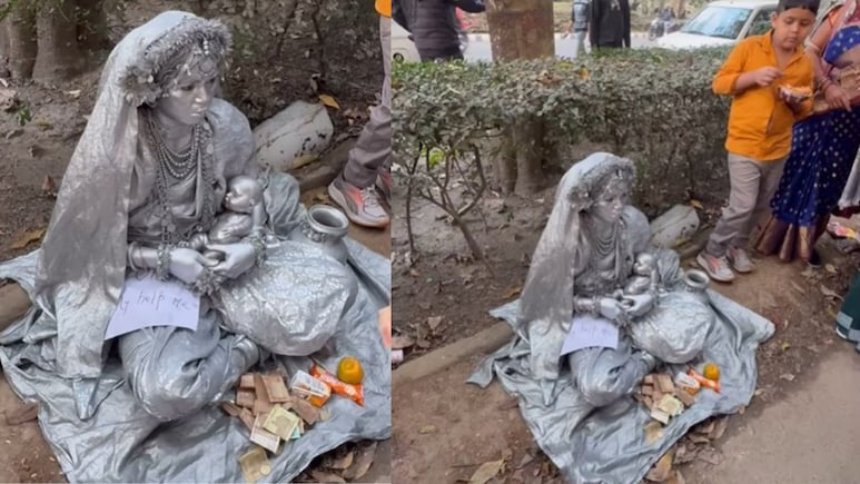 पत्थर की मूर्ति नहीं...जिंदा मजबूरी, सच्चाई जान छलक पड़े लोगों के आंसू