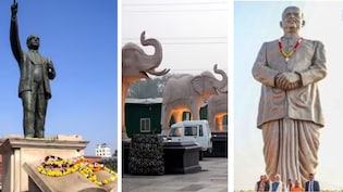 यूपी की सियासत: मूर्तियां बोलती- विचारधारा और वोट बैंक का गणित