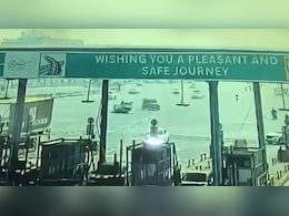 Video: Car Flips After Thar Rams It At Gurugram Toll Plaza, Driver Arrested