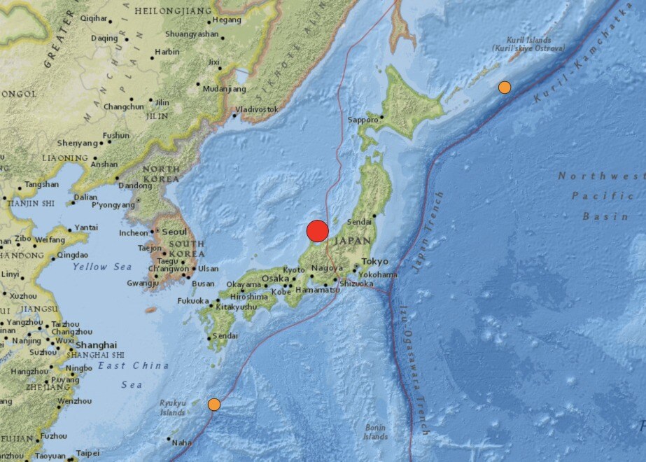 Tsunami Hits Japan Coast After 7.6 Magnitude Earthquake: NHK