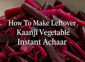Leftover Kaanji Veggies? Make This Instant Pickle In Just 10 Mins