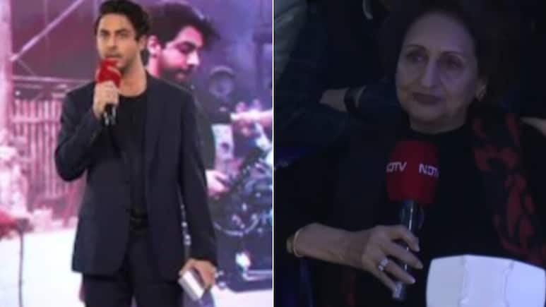 द बैड्स ऑफ बॉलीवुड के लिए आर्यन खान को मिला अवार्ड, गले लग कर रोने लगी नानी, नाती ने किया ये वादा
