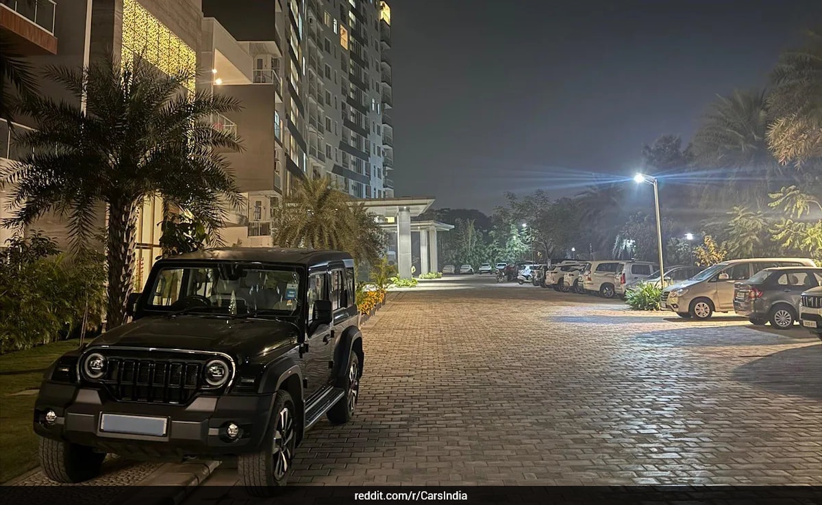 Reddit Slams Thar Owner For Ignoring Rules In Well-Organised Chandigarh Society