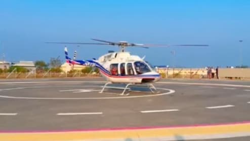 दौसा: मेहंदीपुर बालाजी में हेलिकॉप्टर सेवा की शुरुआत, 8 दिसंबर को होगी पहली उड़ान&nbsp;