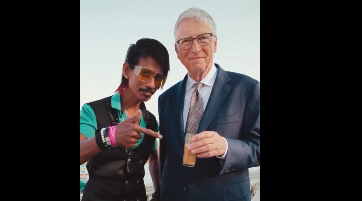 WATCH: Bill Gates' 'Most Unexpected Collab' With Dolly Chaiwalla Goes Viral
