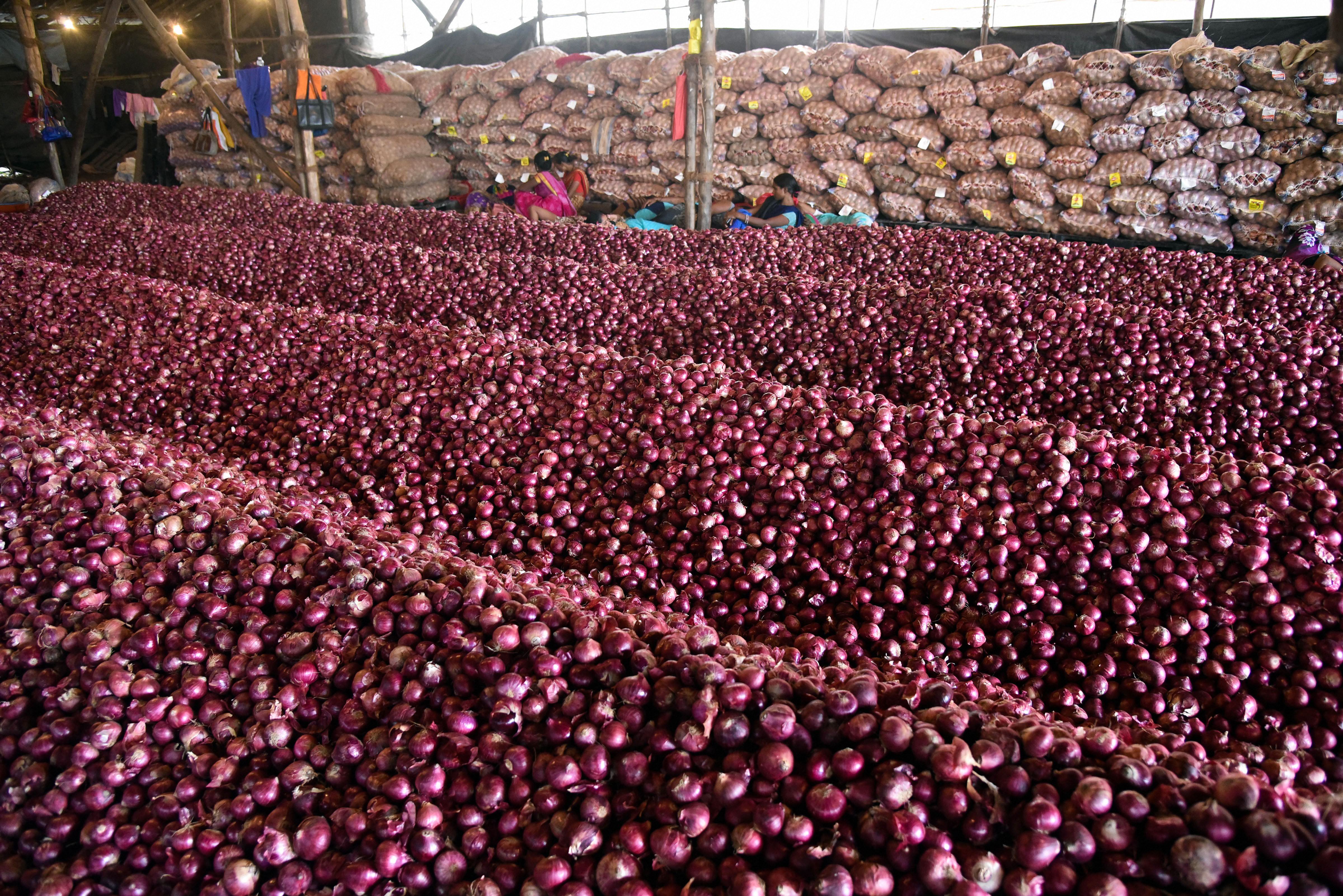 Onion Prices: Upset Over Low Offers, Farmers Temporarily Halt Auctions At Lasalgaon Mandi