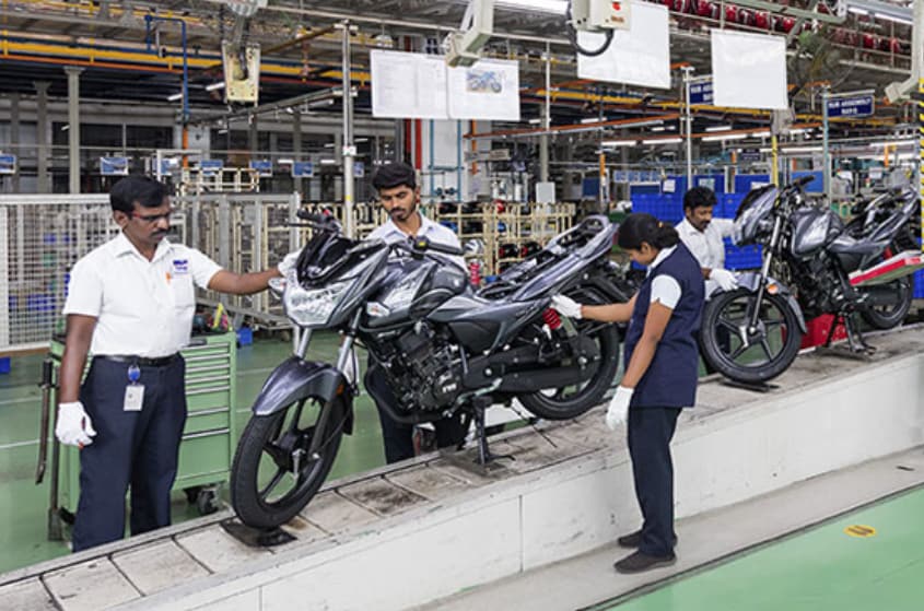 TVS Motor Shares Climb To Record On EV, Two-Wheeler Outlook