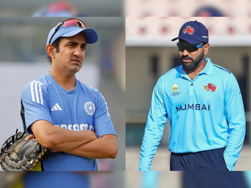 Gautam Gambhir Targeted After BCCI Selector Spotted Watching Rohit Sharma In Vijay Hazare Trophy