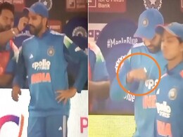 क्या ऋषभ पंत के कहने पर  रोहित शर्मा ने वर्ल्ड कप खेलने की मांगी मन्नत? क्य़ूट Video वायरल