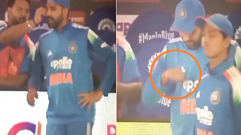 क्या ऋषभ पंत के कहने पर रोहित शर्मा ने वर्ल्ड कप 2027 में खेलने की मांग ली है मन्नत? क्य़ूट Video वायरल