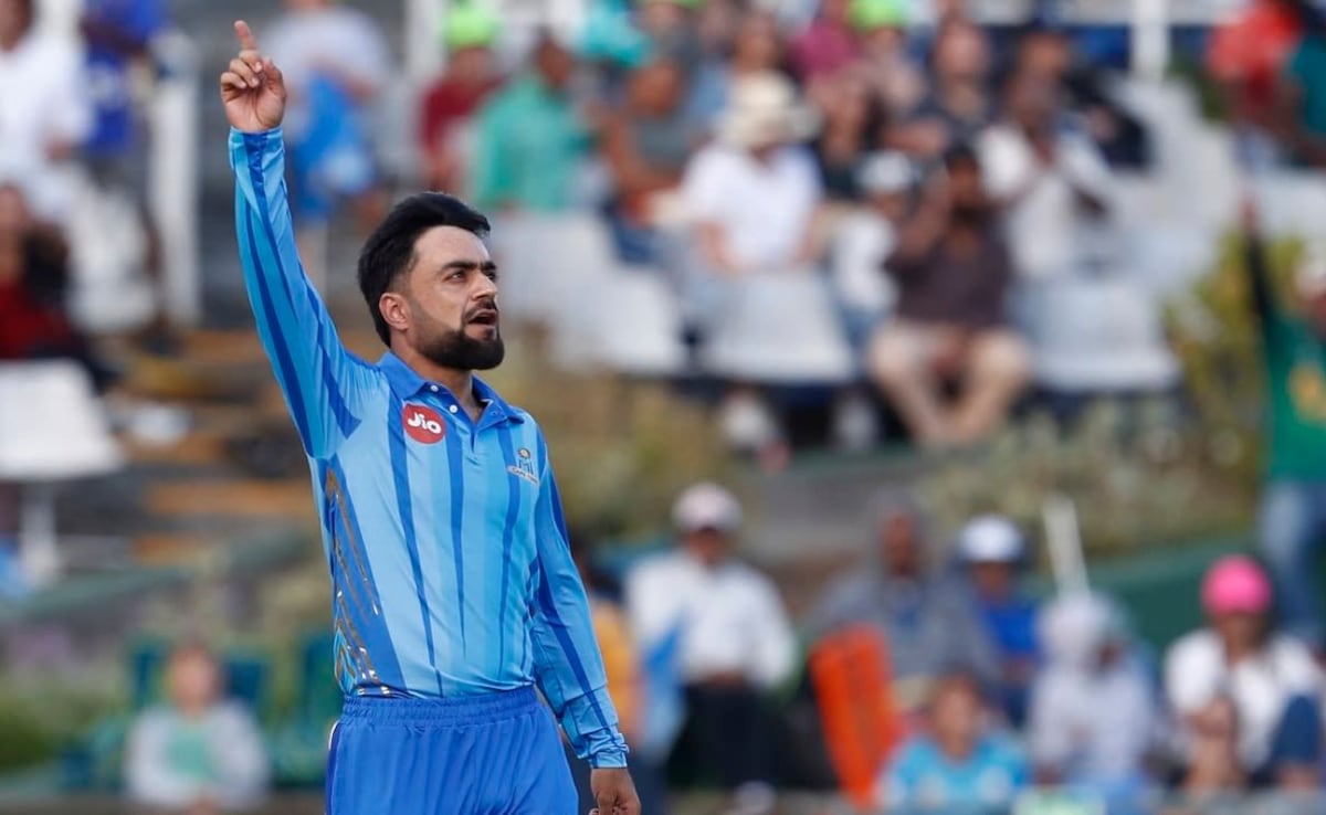 "There Was More Pressure Last Year Than This": MI Cape Town Captain Rashid Khan Ahead Of SA20 Opener