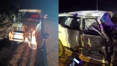 सीकर में दर्दनाक हादसा: आमने-सामने से टकराई फॉर्च्यूनर-पिकअप, बन गया दोनों का कचूमर, 20 साल के युवक की मौत