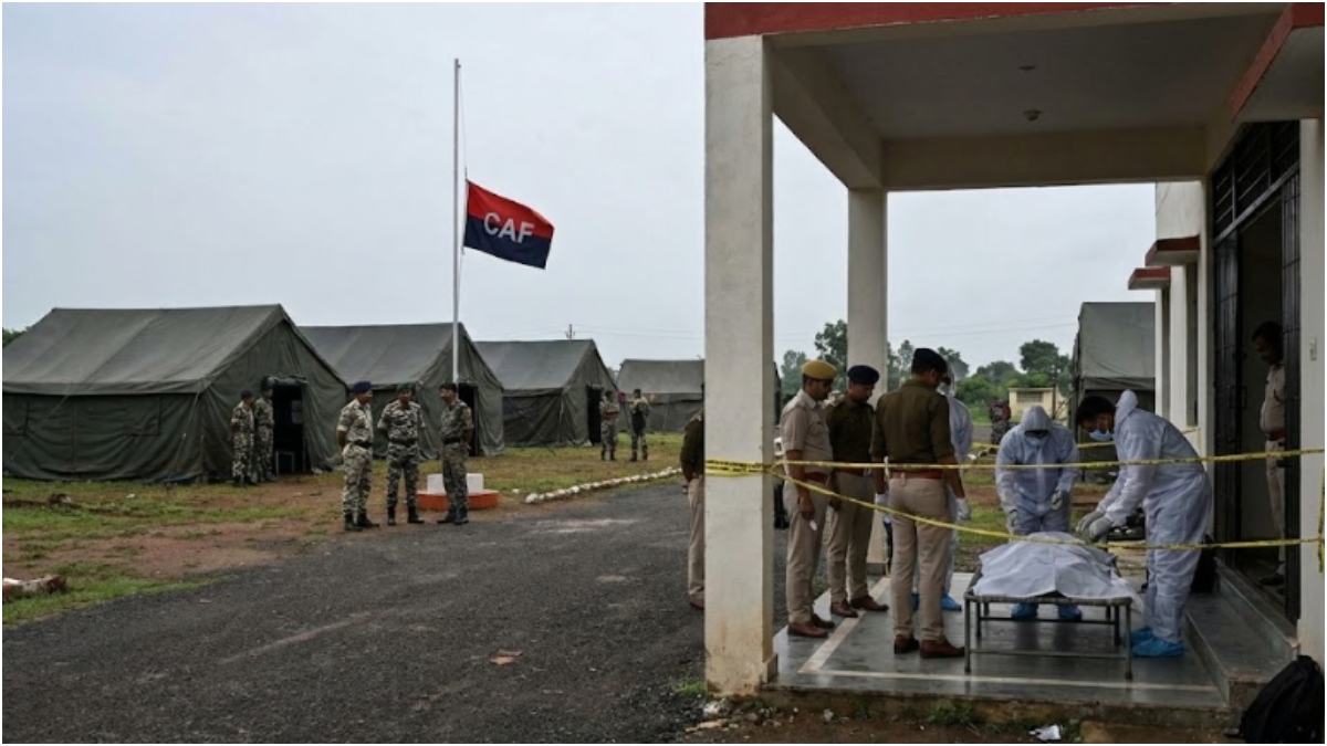 CAF कैंप में खूनखराबा, पुरानी रंजिश में साथी ने सो रहे UP के जवान को गोली मारी, मौके पर मौत