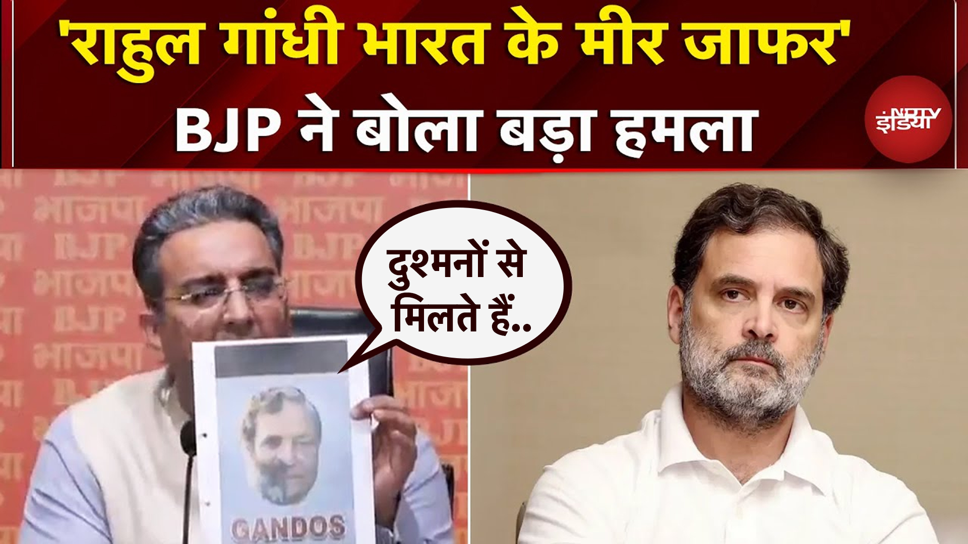 'Rahul Gandhi और George Soros दोनों एक ही जैसे' BJP ने किया बड़ा हमला | Breaking News