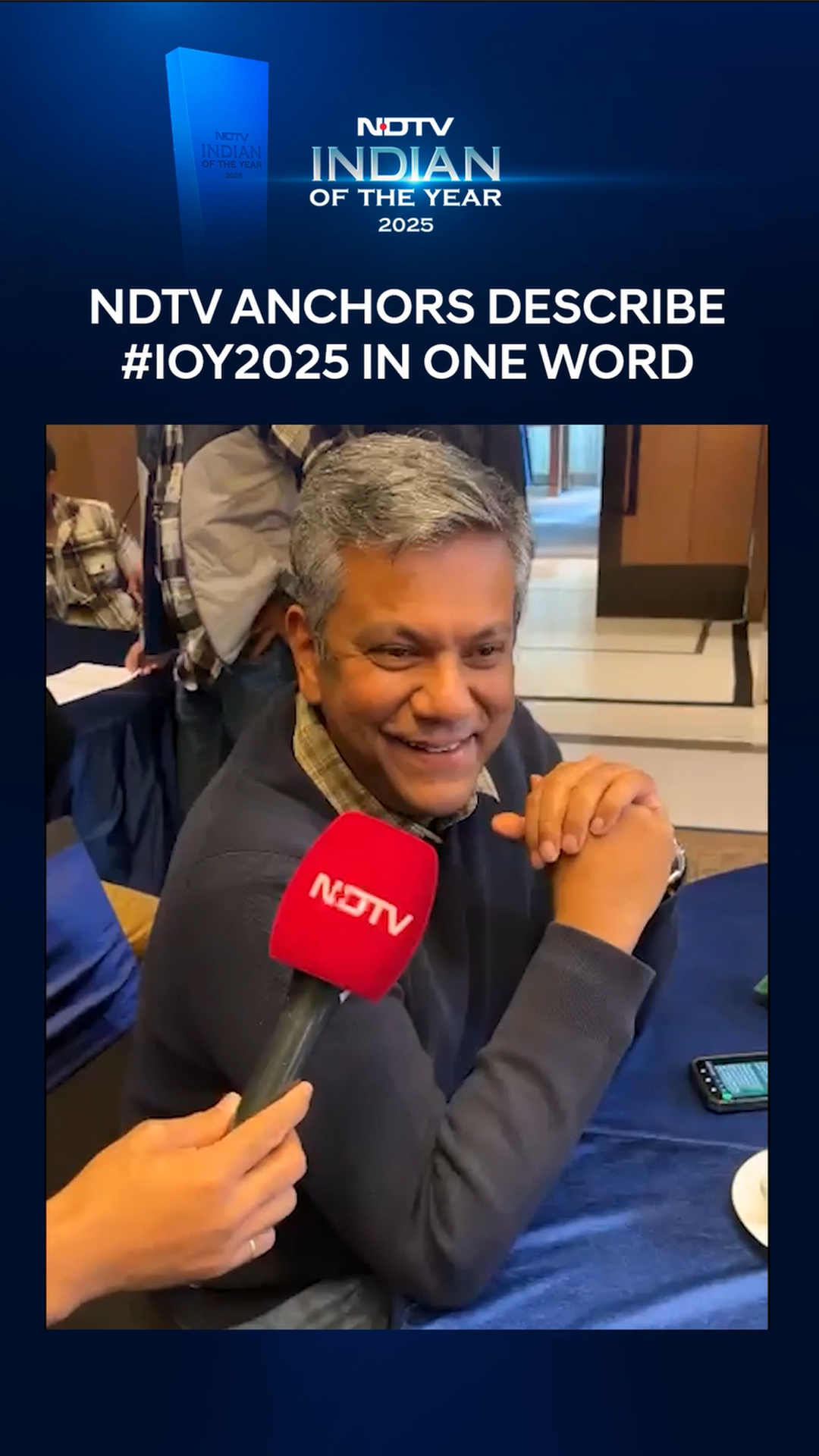 NDTV Anchors Describe NDTV #IOY2025 in One Word | NDTV Indian Of The Year