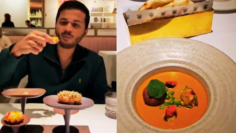 'अरे बापरे, मी हे काय खाल्लं?' वाढदिवशी शिकागोमध्ये 40 हजार रुपयांचं केलं जेवण, Video सोशल मीडियावर व्हायरल