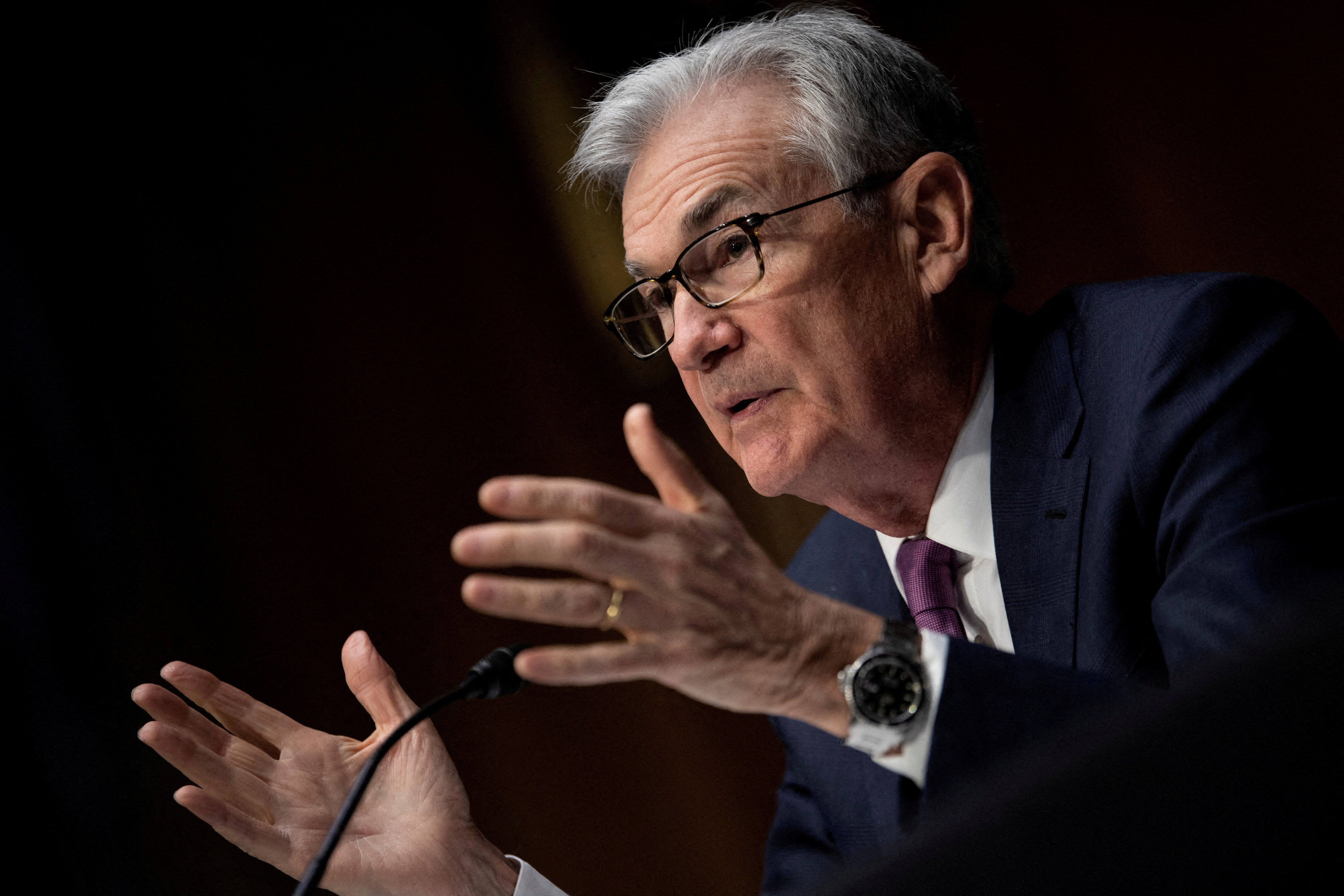 Global Stocks Slide, Dollar Rampant As Fed's Powell Spooks Markets