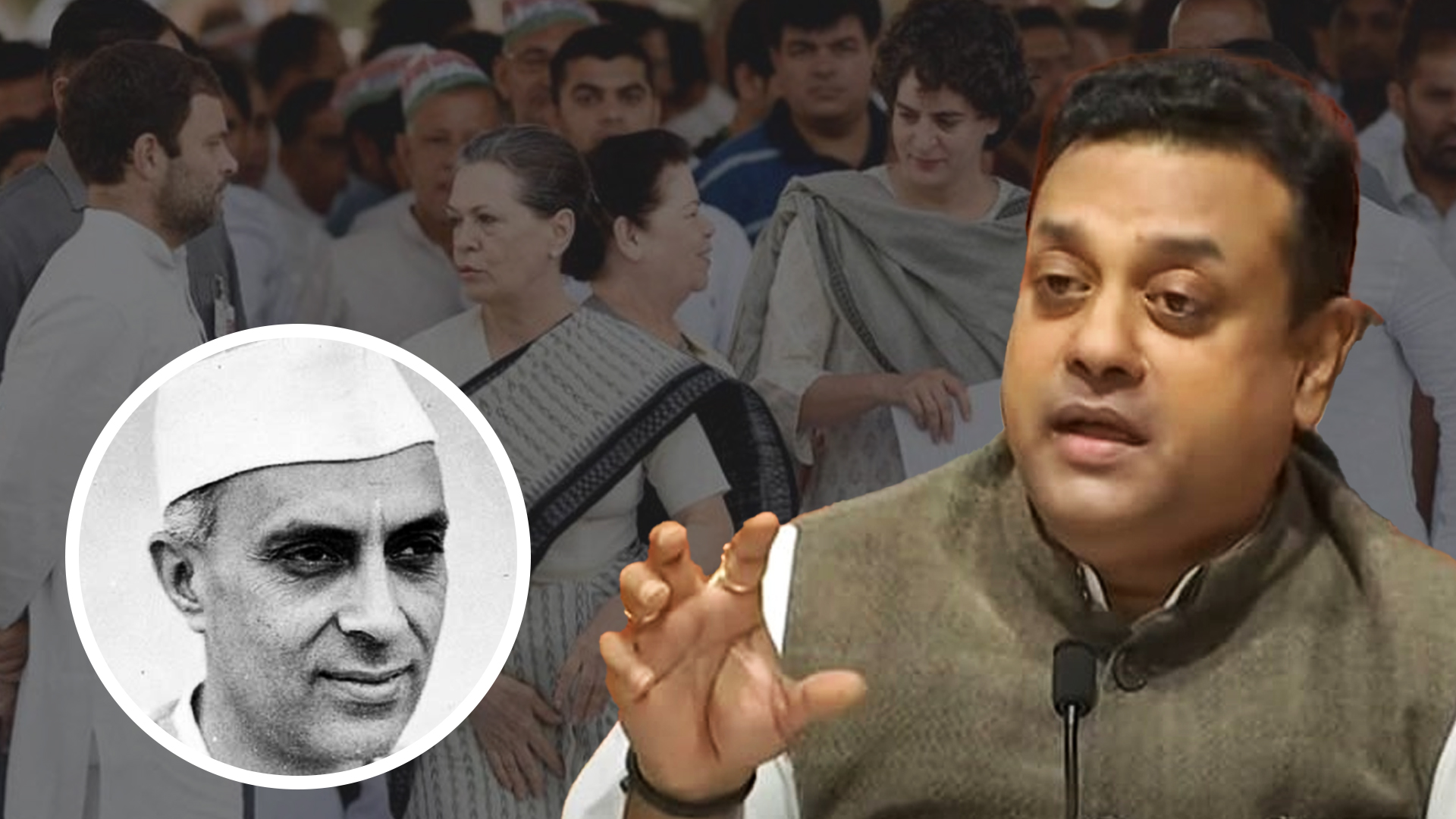 BJP vs Congress Over National Song: Sambit Patra Blames Nehru's 'False Secularism'