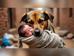 8 महीने के नवजात को कुत्तों ने नोचा, मुंह से लाश के कर द&zwj;िए टुकड़े-टुकड़े