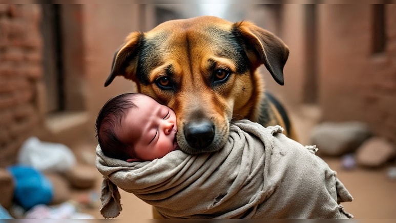 8 महीने के नवजात को कुत्तों ने नोचा, मुंह से लाश के कर द&zwj;िए टुकड़े-टुकड़े