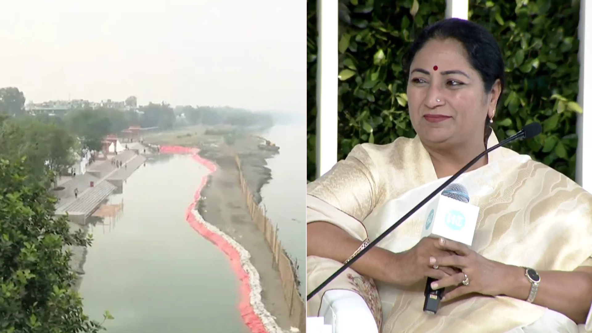'It Was Yamuna Water': Rekha Gupta Rejects 'Fake Ghat' Allegations During Chhath Puja