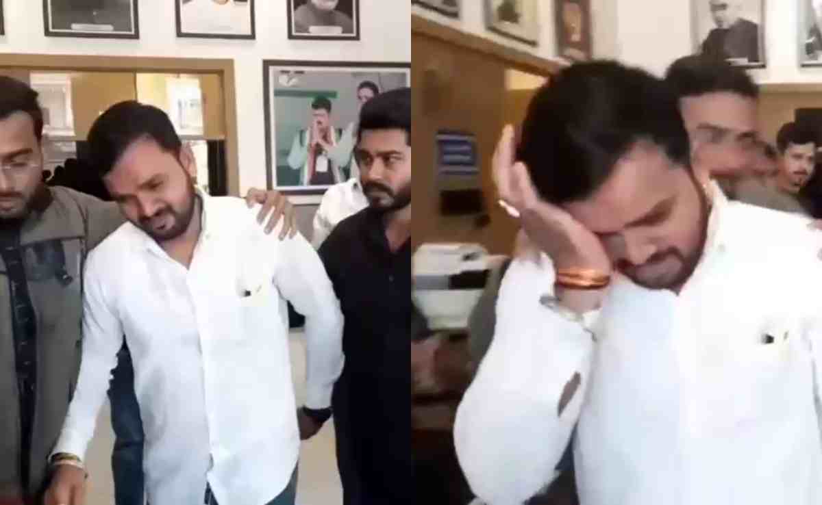 दिल के अरमां आंसुओं में बहे! BMC चुनाव में टिकट नहीं मिला तो फूट-फूट कर रोए नेता जी