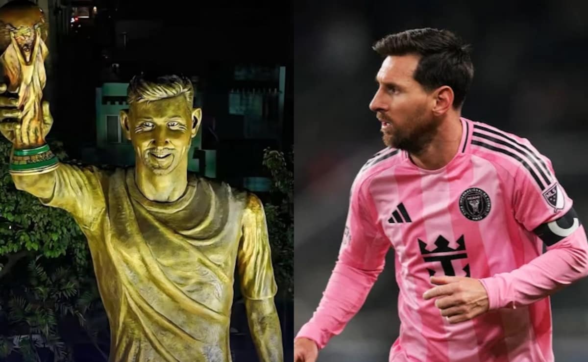 He Is Happy: Lionel Messis First Reaction On His 70-Foot Statue In Kolkata