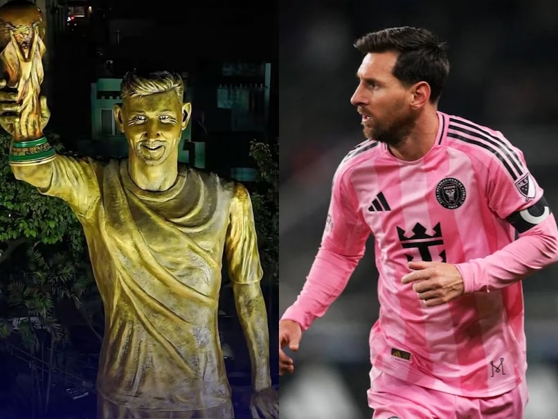 'He Is Happy': Lionel Messi's First Reaction On His 70-Foot Statue In Kolkata