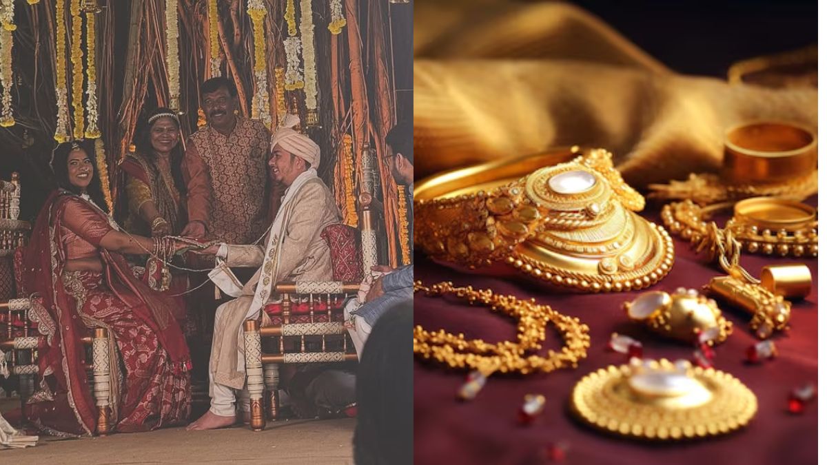Why An Ahmedabad Bride Ditched Gold Jewellery On Her Wedding Day