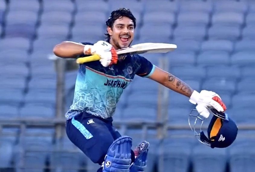 14 छक्के, 320 की स्ट्राइक रेट से तूफानी शतक, T-20 वर्ल्ड कप टीम में शामिल हुए ईशान किशन ने मचाया गदर