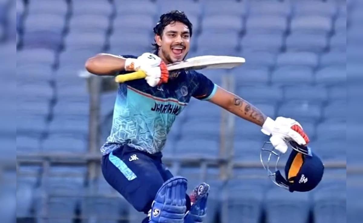 14 छक्के, 320 की स्ट्राइक रेट से तूफानी शतक, T-20 वर्ल्ड कप टीम में शामिल हुए ईशान किशन ने मचाया गदर