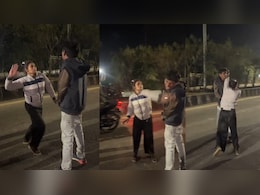 नशे में देर रात हाईवोल्टेज ड्रामा: बिलासपुर की सड़क पर युवक-युवती का हंगामा, क&zwj;िसी के समझ नहीं आया माजरा