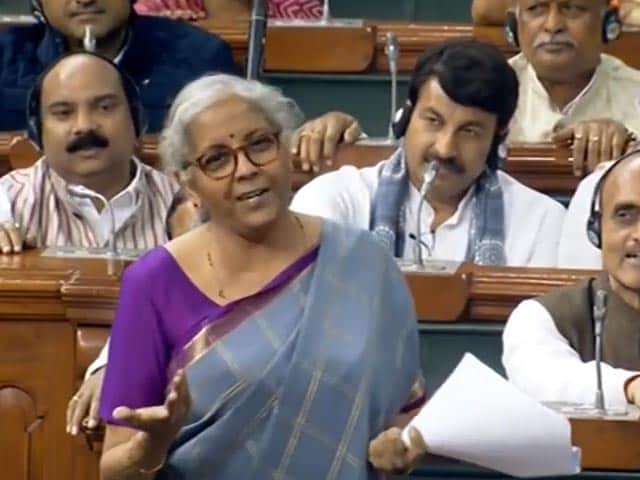 New Tax Regime Will Leave Higher Disposable Income: Nirmala Sitharaman